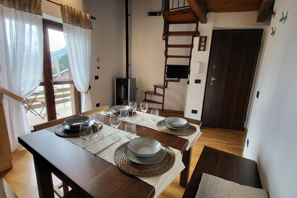 Attico E Super Attico Panoramico Apartment Rocca di Cambio Ngoại thất bức ảnh